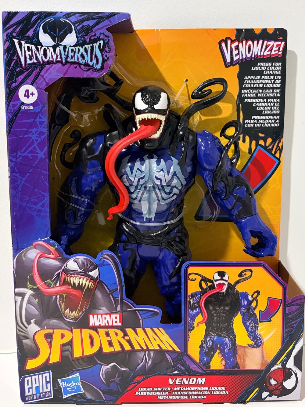 Marvel Spider-Man Epic World of Action
VenomVersus Venom Liquid Shifter